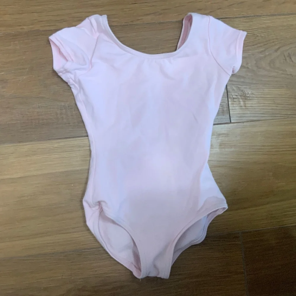Capezio ballet pink leotard